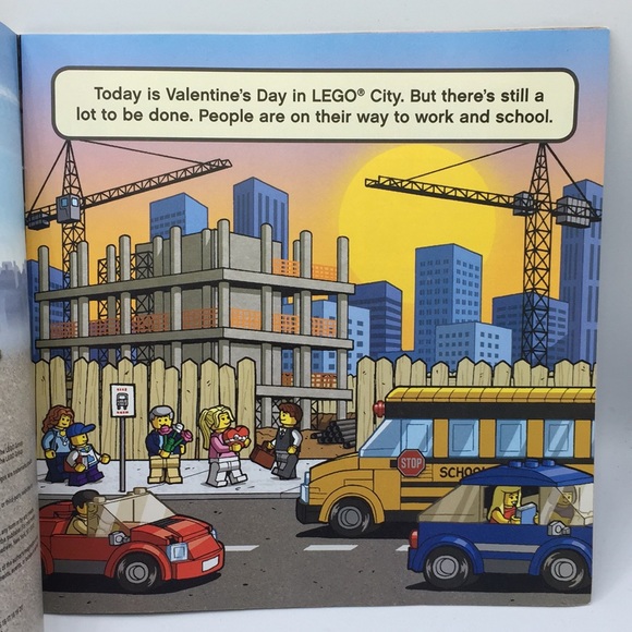 Lego City Wrecking Valentine’s Day! Book by Trey King Scholastic Softcover - Picture 5 of 9